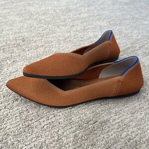 Rothy’s The Point, W6.5 Brandy Color